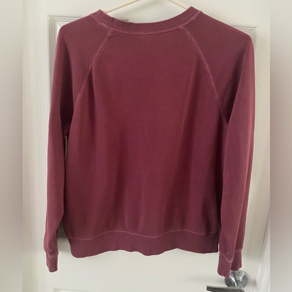 Old Navy Medium Burgundy Sweatshirt - Picture 4 of 4